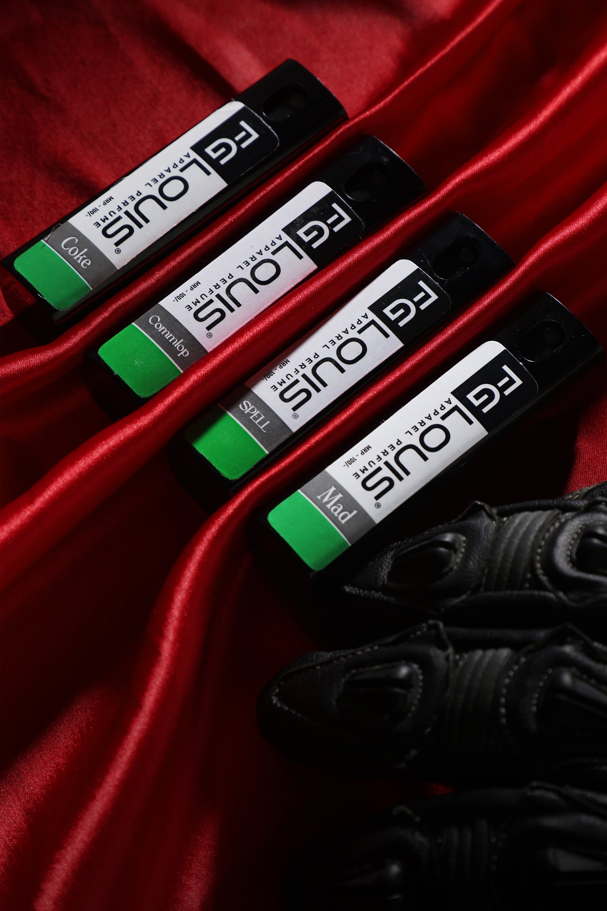 FG LOUIS Luxury Perfume Gift Set – 4 x 15ml (MAD, COKE, COMMLOP, SPELL)