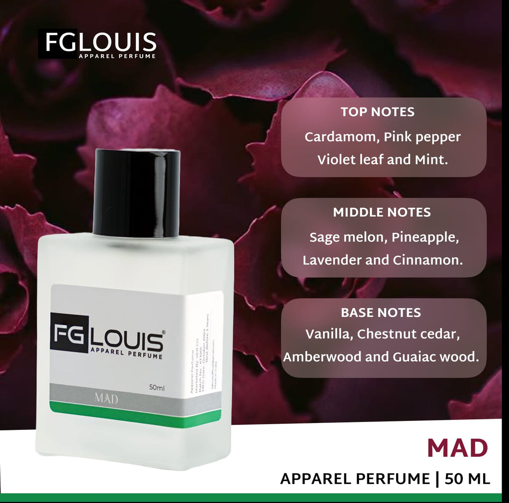 FG LOUIS MAD Long Lasting Perfume for Unisex