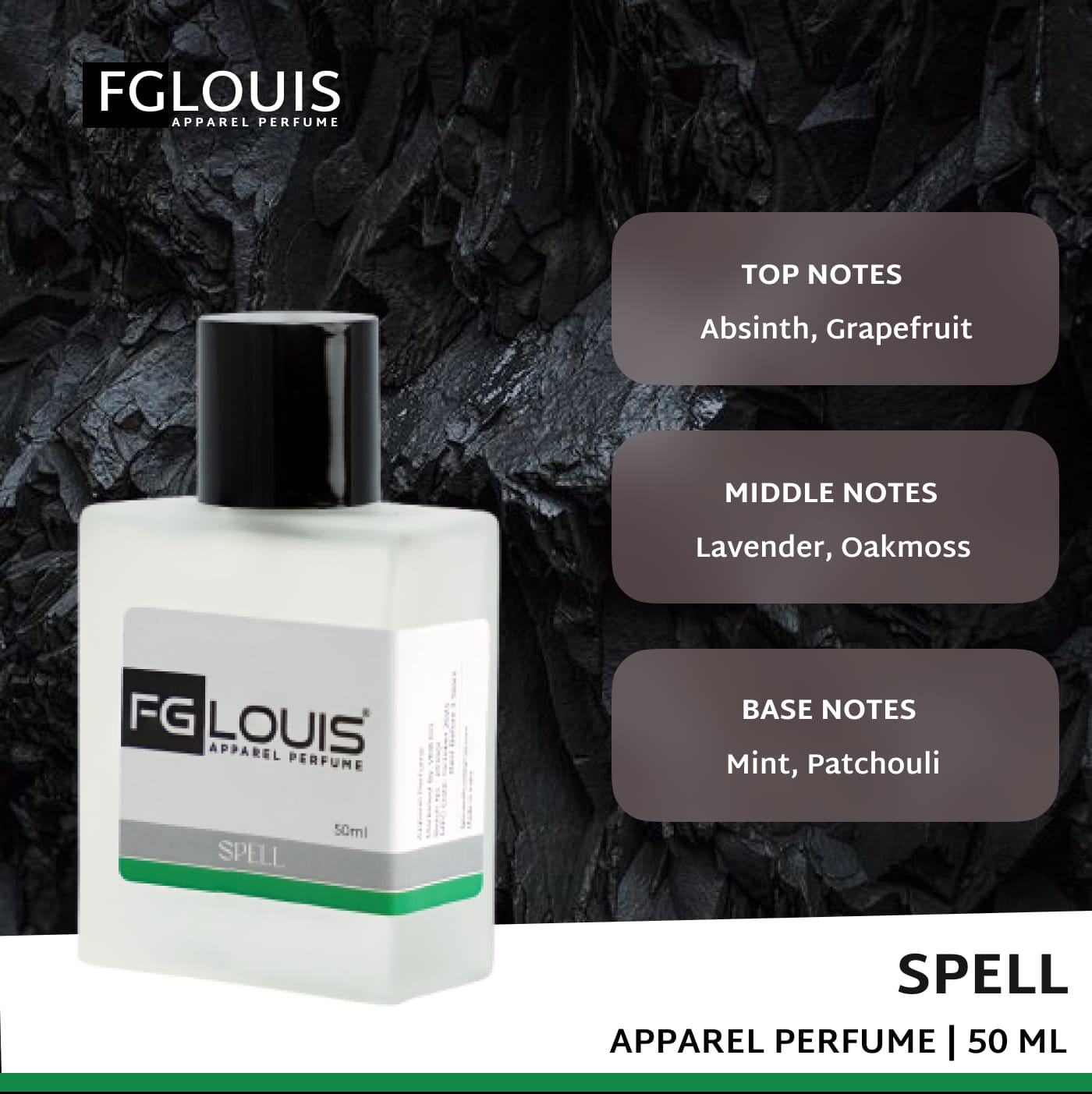 FG LOUIS Spell Long Lasting Perfume for Unisex Eau De Parfum  (50 Ml, Spell)