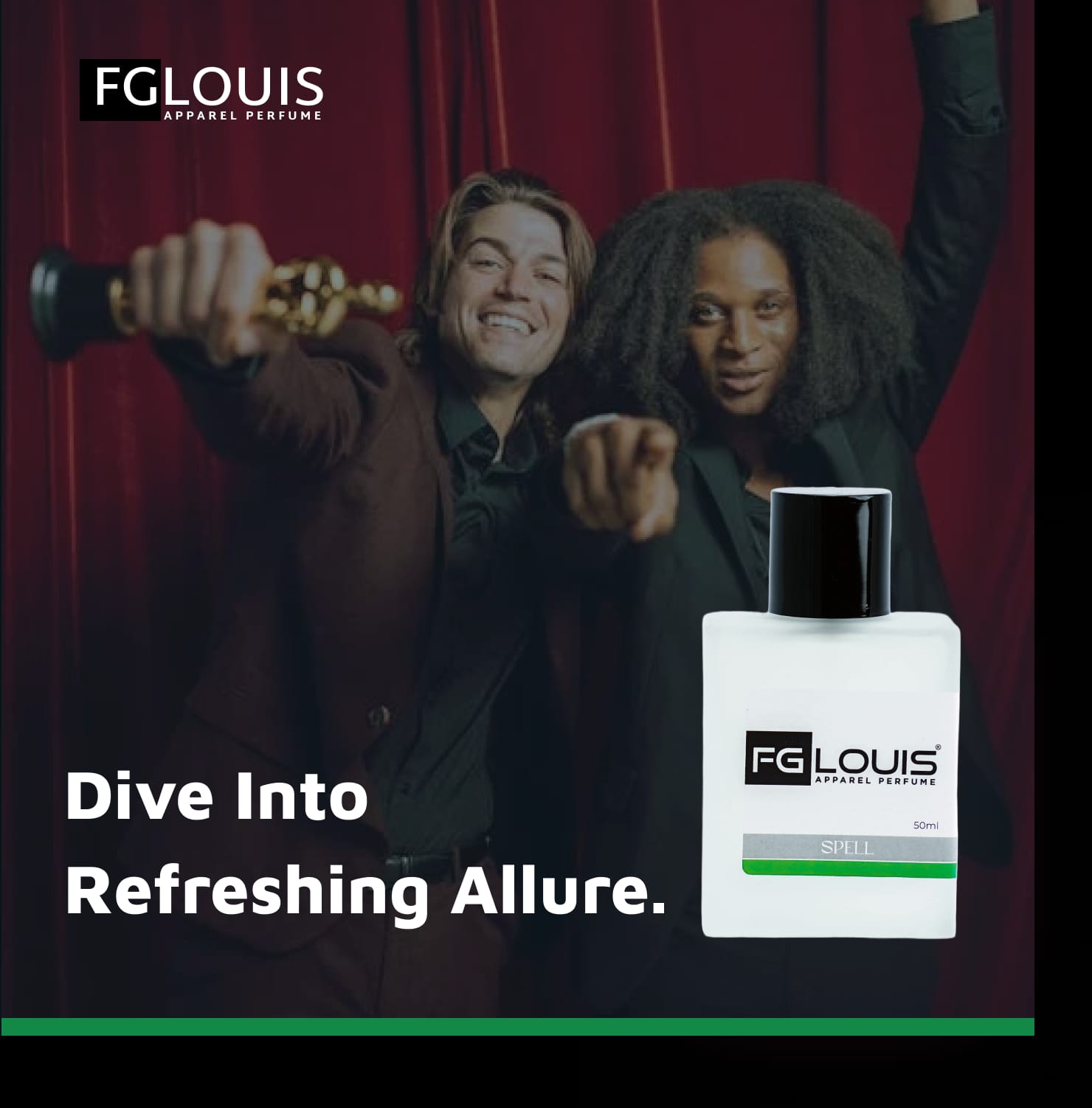 FG LOUIS Spell Long Lasting Perfume for Unisex Eau De Parfum  (50 Ml, Spell)